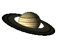 Animated saturn