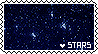 Animated stars stamp