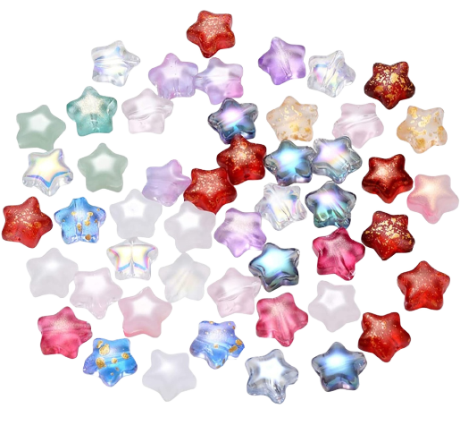 Still image of multicoloured stars