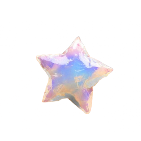 Transparent png of opal star