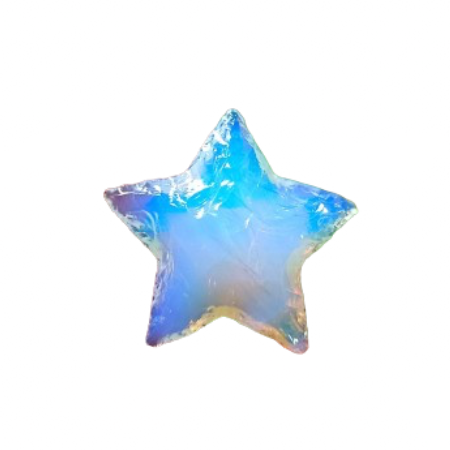 Transparent png of opal star