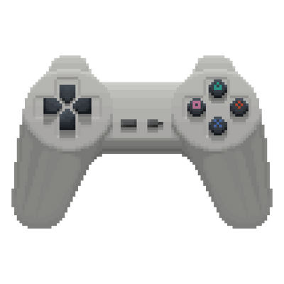 Pixelated PSX controller